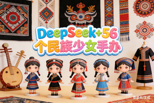 DeepSeek+56个民族少女手办