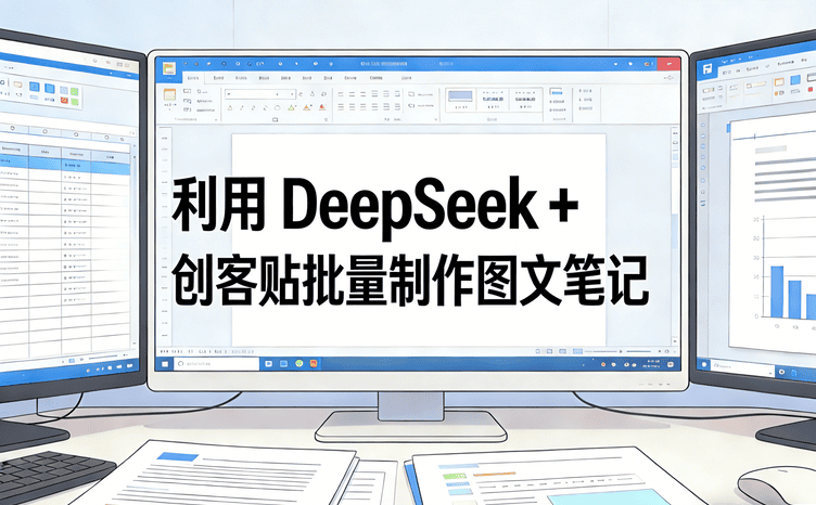 利用DeepSeek+创客贴批量制作图文笔记