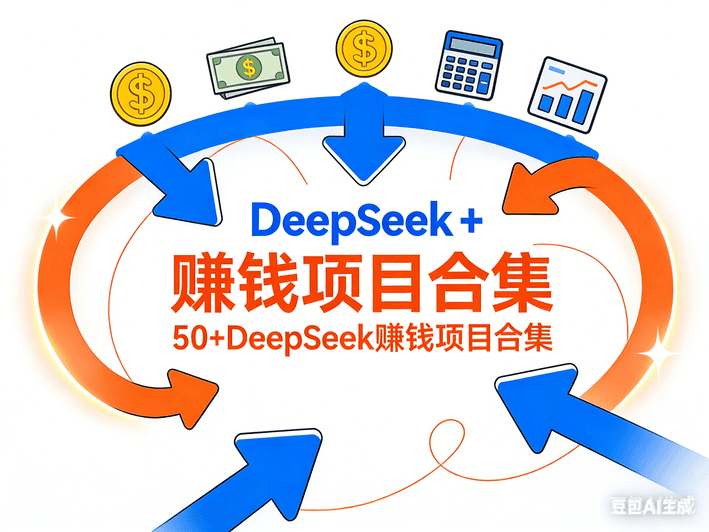 50+DeepSeek赚钱项目合集