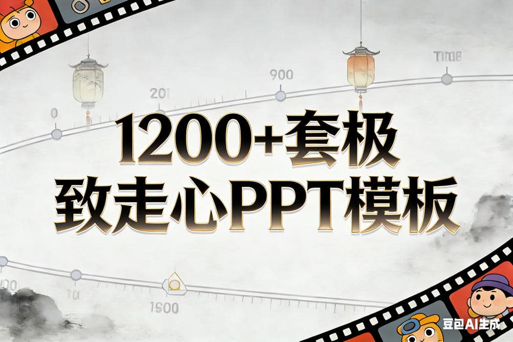1200+套极致走心PPT模板