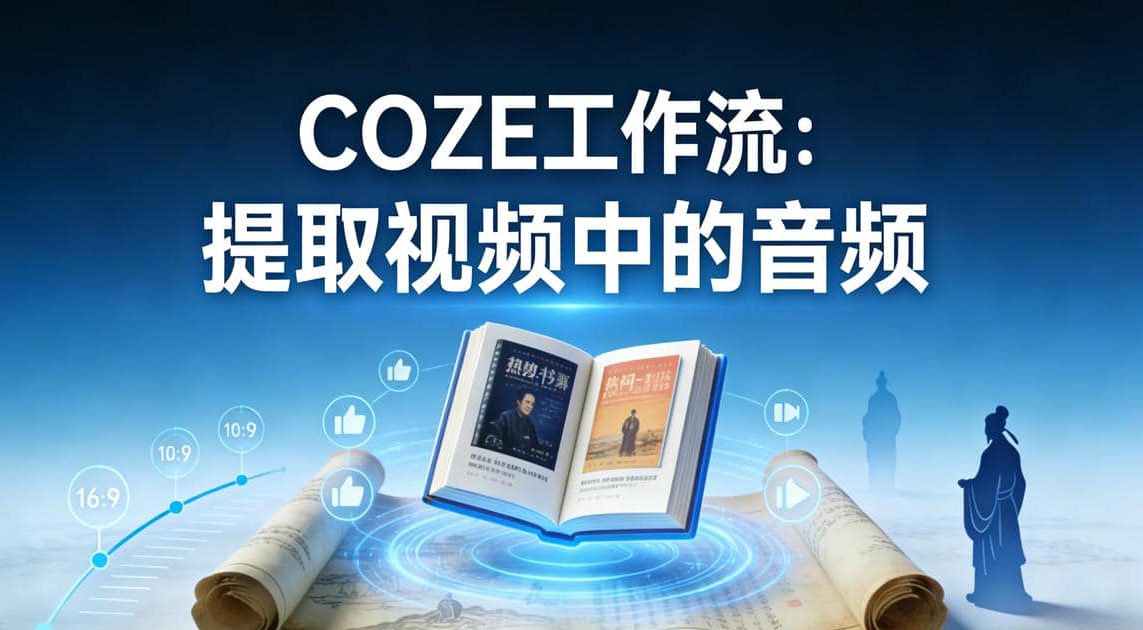 Coze工作流:提取视频中的音频