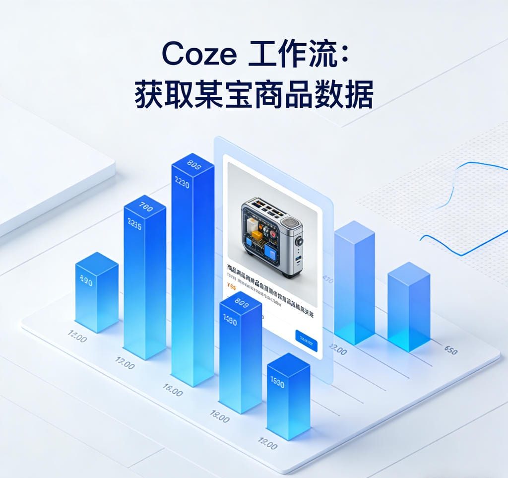 Coze工作流：获取某宝商品数据