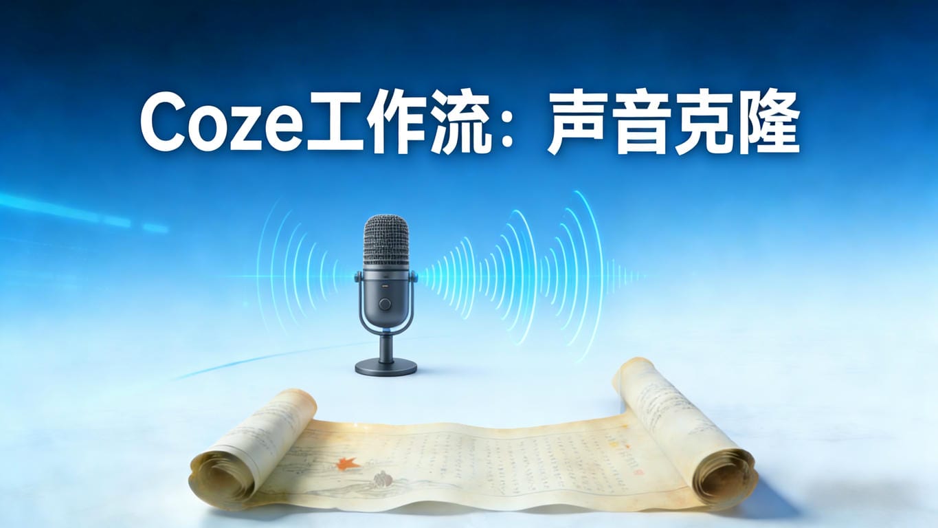 Coze工作流：声音克隆